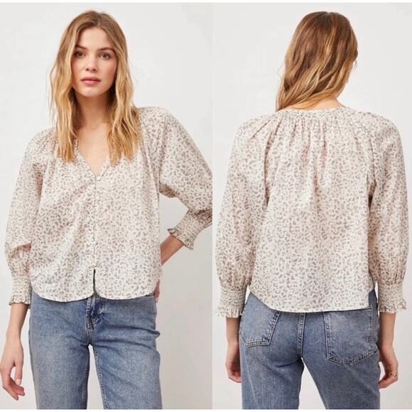 Rails Mariah smocked top women's size XS - Picture 1 of 8